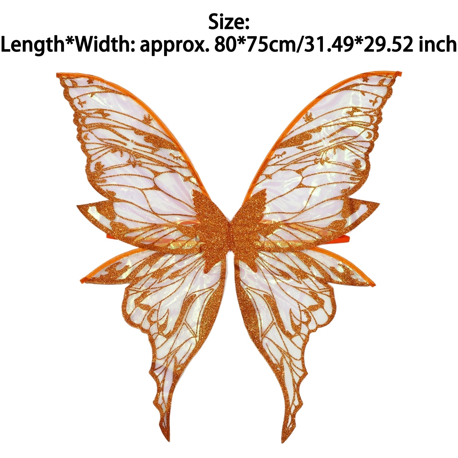 Ailes de papillon fée elfe oreille femme princesse Halloween Cosplay ailes d'elfe fantaisie aile de papillon Cosplay accessoire elfe habiller