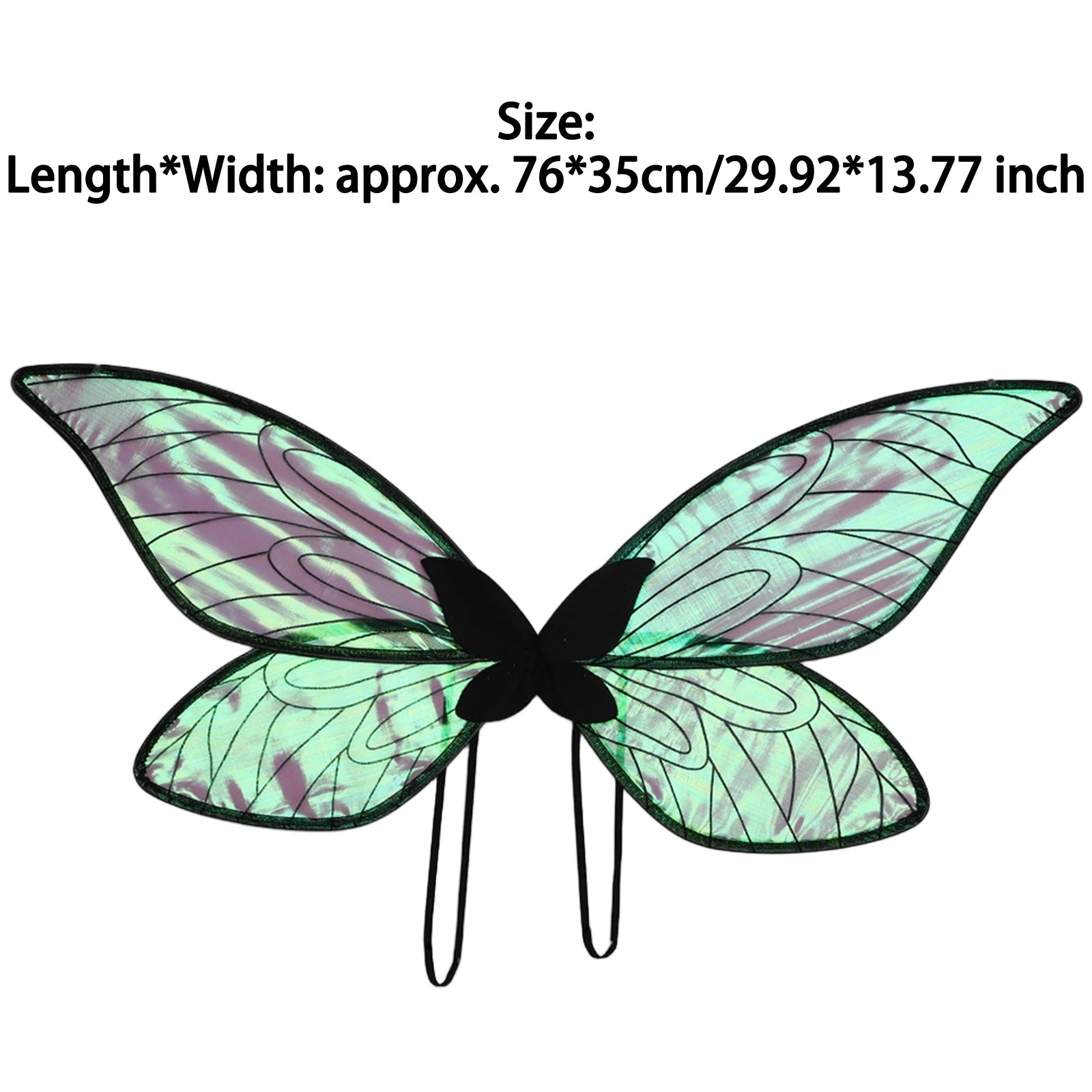 Ailes de papillon fée elfe oreille femme princesse Halloween Cosplay ailes d'elfe fantaisie aile de papillon Cosplay accessoire elfe habiller