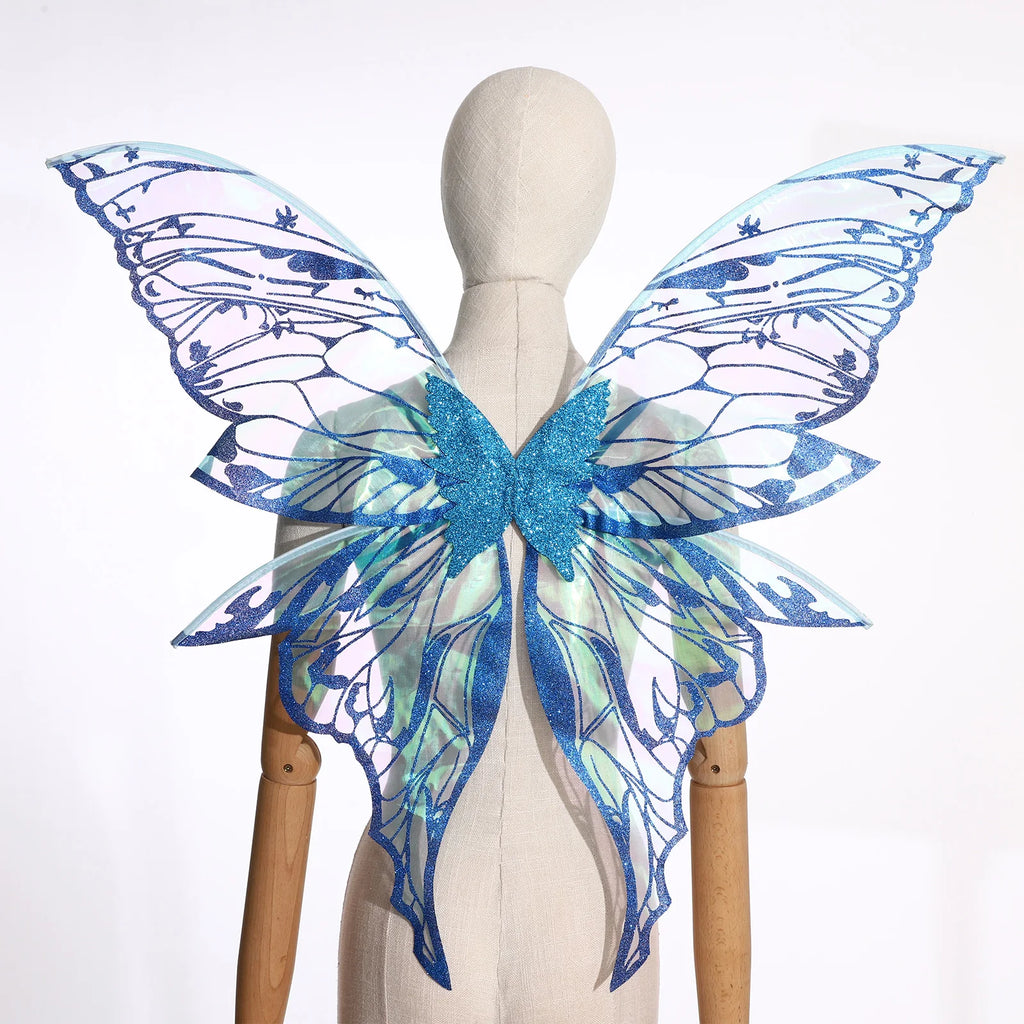 Ailes de papillon fée elfe oreille femme princesse Halloween Cosplay ailes d'elfe fantaisie aile de papillon Cosplay accessoire elfe habiller