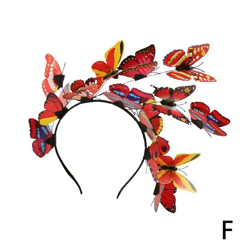 Couronne de fée bandeau fait à la main chapellerie de mariage mariée Super fée dames guirlande mariage papillon bandeau cheveux accessoires