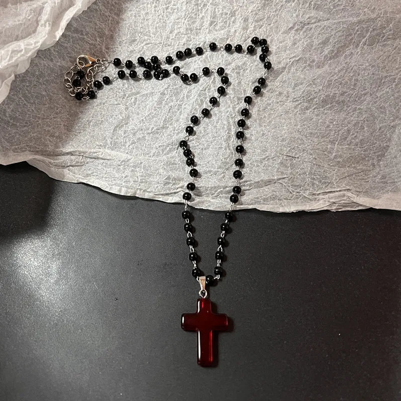 Collier Vintage avec pendentif étoile en corde de cuir pour femmes et hommes, couleur argent Antique, accessoires de bijoux esthétique Y2k