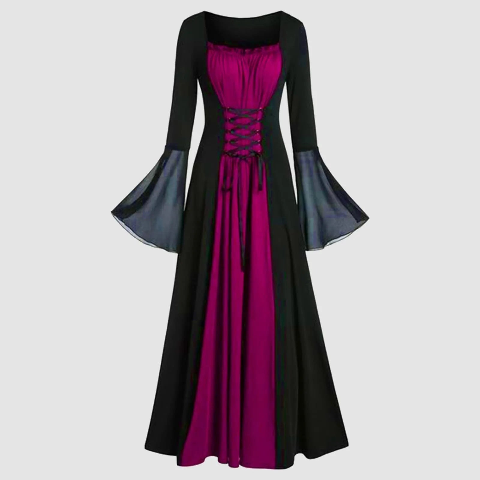 Robe de Vampire de la Renaissance médiévale pour femmes, Costume de Pirate Cosplay Vintage, déguisement de carnaval de sorcière, fête 2025