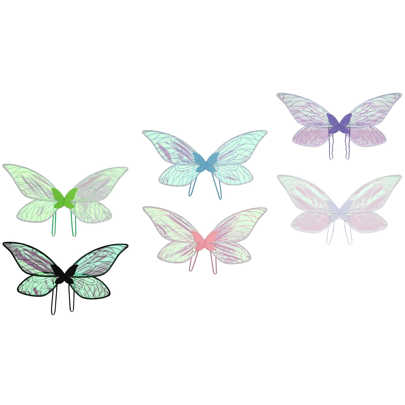 Ailes de papillon fée elfe oreille femme princesse Halloween Cosplay ailes d'elfe fantaisie aile de papillon Cosplay accessoire elfe habiller