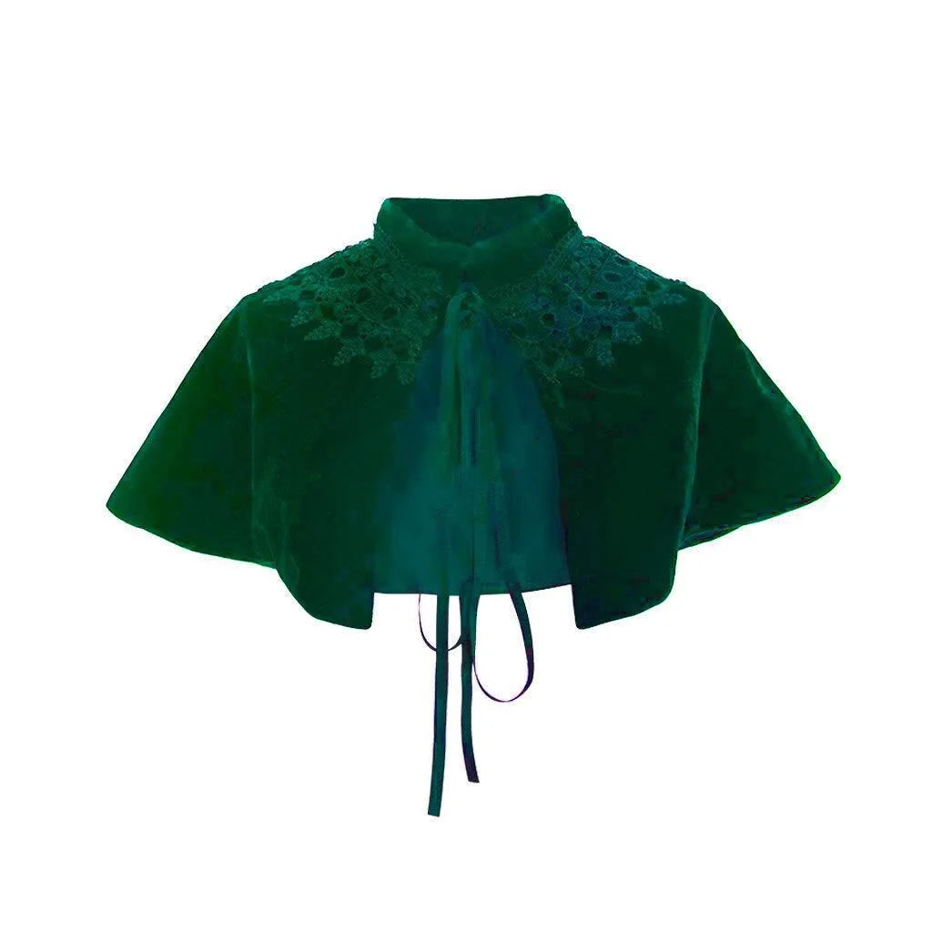 Cape en velours noir pour femme, manteau Everak, robe Wicca, robe médiévale victorienne, châle élégant, costume de fête Cosplay LARP