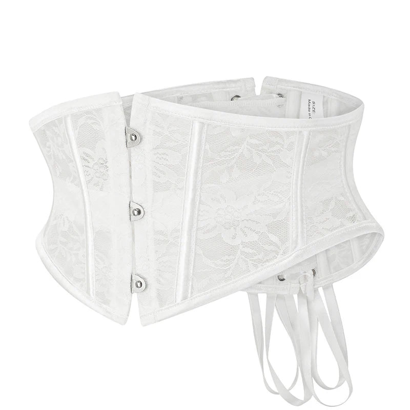 serre-taille formation dentelle Corset sous le buste Corset Sexy à lacets Bustiers et Corset