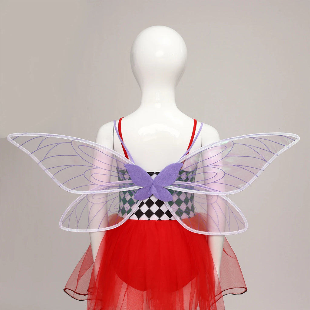 Ailes de papillon fée elfe oreille femme princesse Halloween Cosplay ailes d'elfe fantaisie aile de papillon Cosplay accessoire elfe habiller