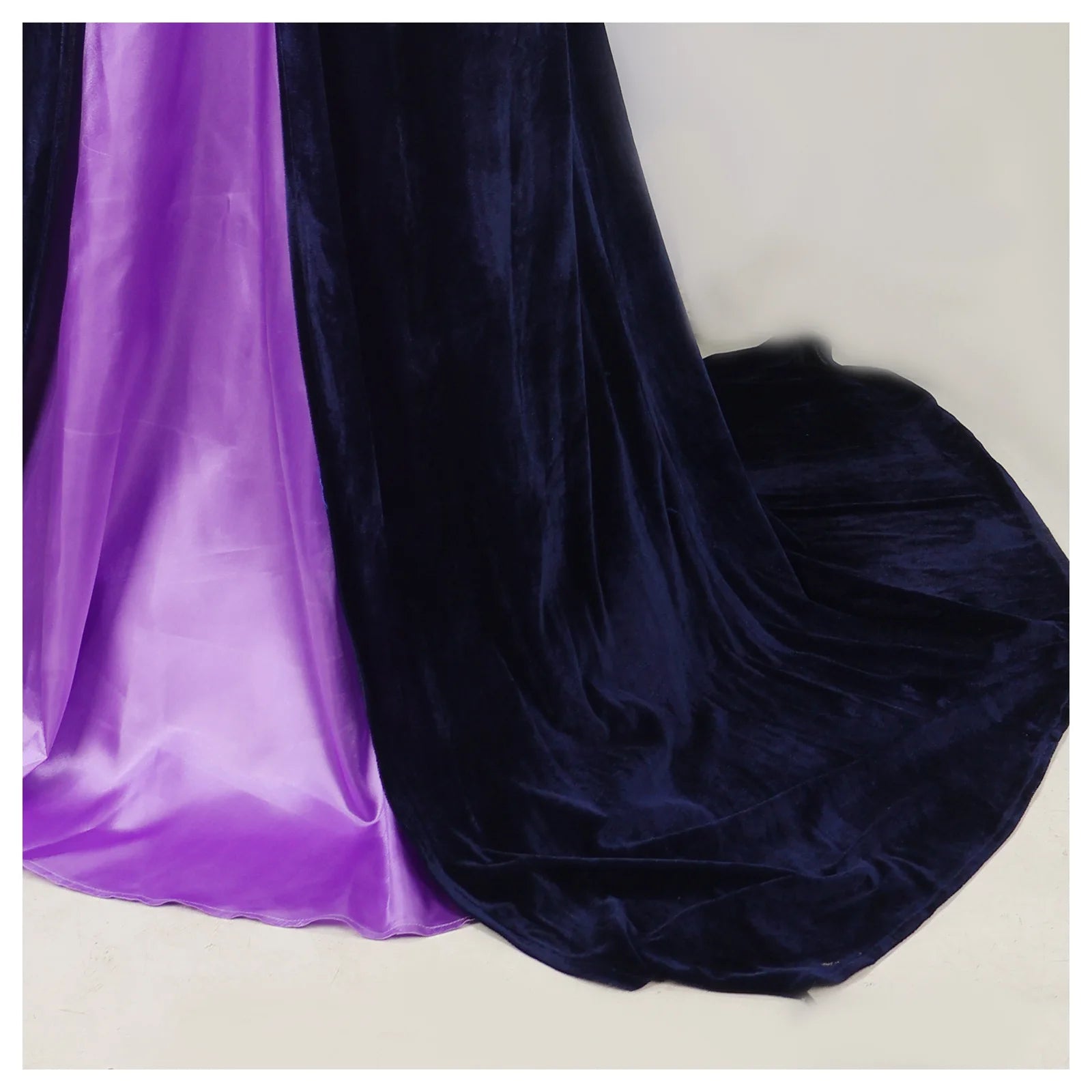 Costumes de cosplay de la Renaissance pour femmes, violet, rouge, bleu, vert, sous-jupe avec surjupe foncée, ensemble complet, robe de soirée médiévale