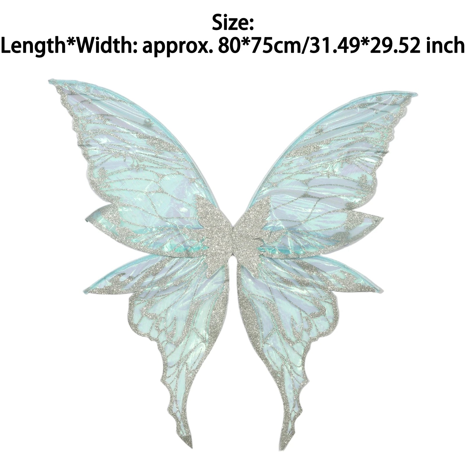 Ailes de papillon fée elfe oreille femme princesse Halloween Cosplay ailes d'elfe fantaisie aile de papillon Cosplay accessoire elfe habiller