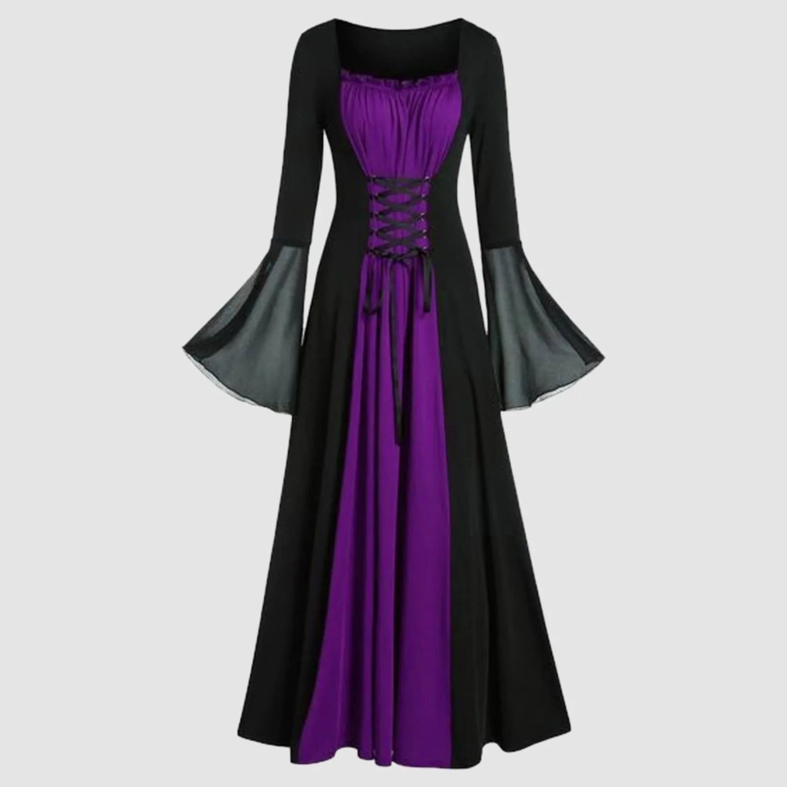 Robe de Vampire de la Renaissance médiévale pour femmes, Costume de Pirate Cosplay Vintage, déguisement de carnaval de sorcière, fête 2025