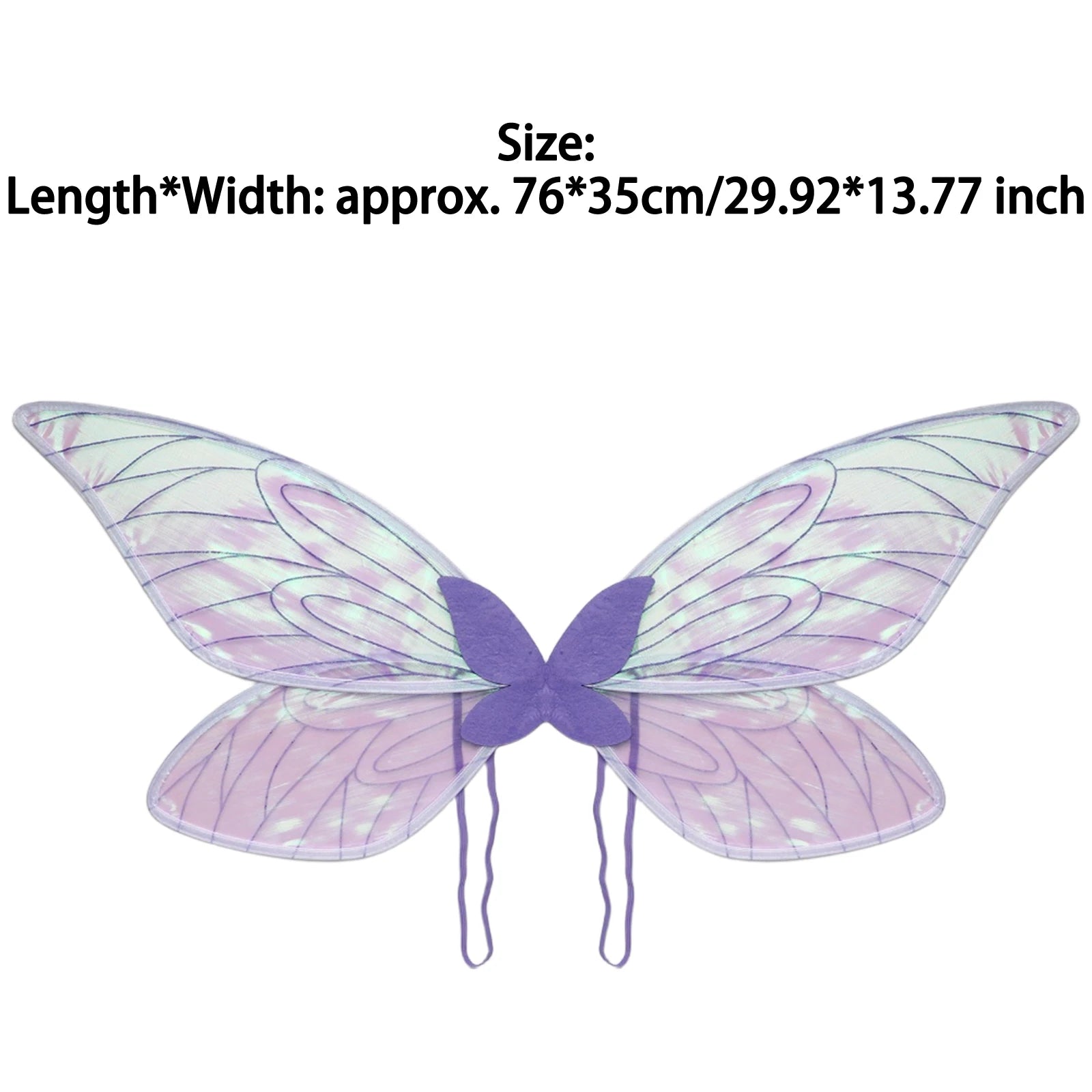 Ailes de papillon fée elfe oreille femme princesse Halloween Cosplay ailes d'elfe fantaisie aile de papillon Cosplay accessoire elfe habiller